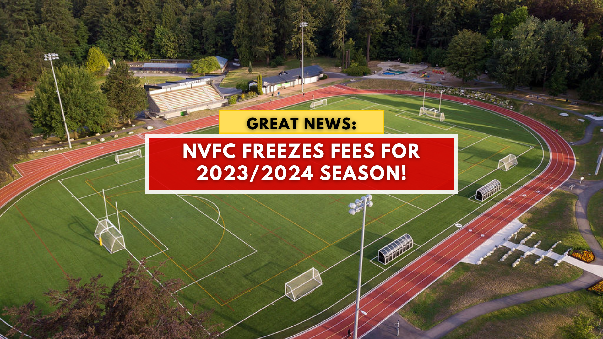 NVFC Freezes Fees for 2023/2024 Season!